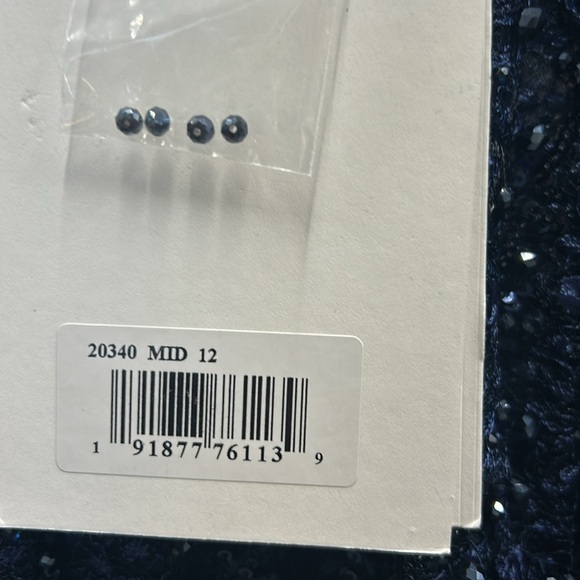 Mac Duggal 20340 NWT EMBELLISHED HIGH NECK BODICE FAUX WRAP GOWN - Picture 11 of 12